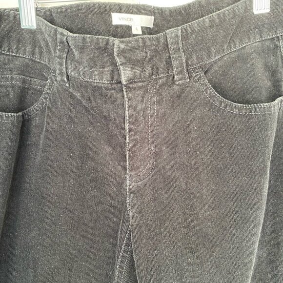 VINCE Black Corduroy Pants Good Condition - Picture 3 of 5
